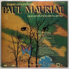Vinilo Paul Mauriat Que Profundo Es Tu Amor Lp 1978 Argentin en internet