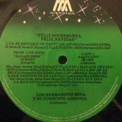 Vinilo Los Hermanitos Sena Feliz Nochebuena Feliz Navidad Lp - tienda online