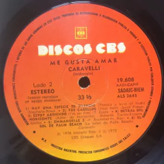 Imagen de Vinilo Caravelli Me Gusta Amar Lp Argentina 1976