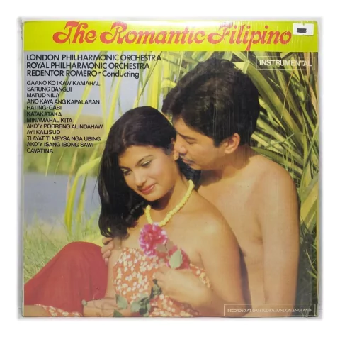 Vinilo Redentor Romero The Romantic Filipino Lp Instrumental - comprar online