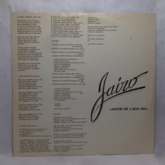 Vinilo Lp - Jairo - Amor De Cada Dia 1984 Argentina - BAYIYO RECORDS