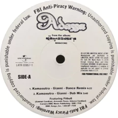 Vinilo Maxi - Adassa feat Pitbull - Kamasutra 2006 Usa