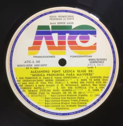 Vinilo Alejandro Pont Lezica Musica Prohibida Para Mayores - BAYIYO RECORDS