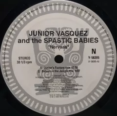 Vinilo Maxi - Junior Vasquez And The Spastic Babies Nervaas - comprar online