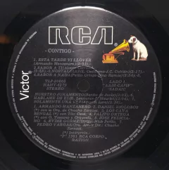 Vinilo Contigo 1981 Argentina - Boleros - tienda online
