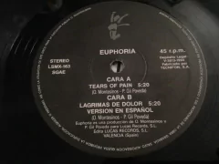 Vinilo Euphoria Tears Of Pain Maxi Español 1994 en internet