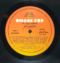 Vinilo Lp - Iva Zanicchi - Yo, Por Amarte 1982 Argentina - tienda online