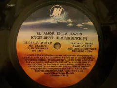 Vinilo Engelbert Humperdinck Love Is The Reason Lp Arg Nuevo - BAYIYO RECORDS