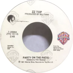 Vinilo Simple Zz Top Sleeping Bag / Party On The Patio Usa en internet