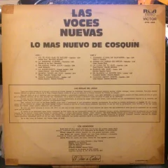 Vinilo Las Voces Nuevas Lo Mas Nuevo De Cosquin Arg 1977 Lp - comprar online