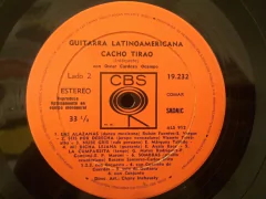 Vinilo Cacho Tirao Guitarra Latinoamericana Lp Argentina 74 - tienda online
