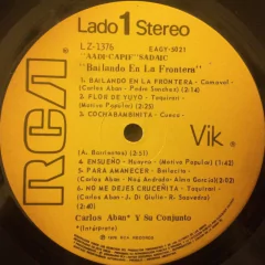 Vinilo Carlos Aban Bailando En La Frontera Lp Argentina 1978 en internet