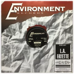 Vinilo La Fayette Heaven Maxi Italia 1994