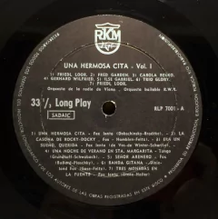 Vinilo Orquesta De La Radio De Viena Una Hermosa Cita Vol. 1 - tienda online