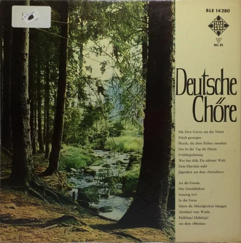 Vinilo Varios Deutsche Chore Lp Argentina Clasico - comprar online