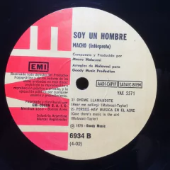 Vinilo Macho Soy Un Hombre Maxi Argentina 1978 - tienda online