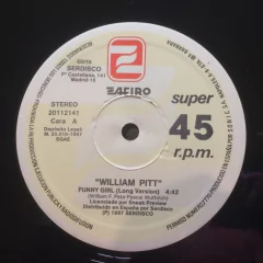 Vinilo William Pitt Funny Girl Maxi Español 1987 - tienda online