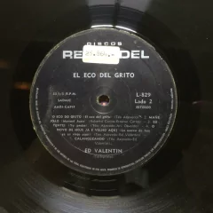 Vinilo Lp - Ed Valentin - El Eco Del Grito 1975 Argentina - tienda online