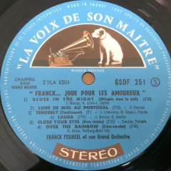 Vinilo Franck Pourcel Franck...joue Pour Les Amoureux Lp Fr - tienda online