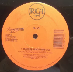 Vinilo Maxi - N-joi - Malfunction 1991 Usa - BAYIYO RECORDS