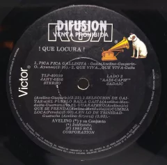 Imagen de Vinilo Lp - Avelino Y Su Conjunto - ¡que Locura! 1983 Arg