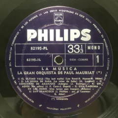 Vinilo Paul Mauriat - La Música Argentina Lp - tienda online