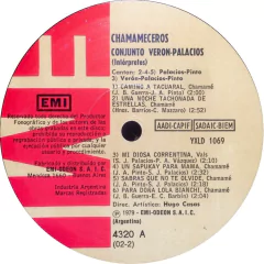 Vinilo Conjunto Veron Palacios Chamameceros Lp Argentina 79