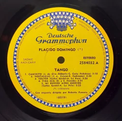 Vinilo Lp - Placido Domingo - Tango 1981 Argentina - tienda online