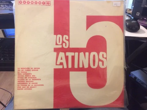 Vinilo Los Cinco Latinos Grandes Exitos Lp Boleros Argentina - comprar online