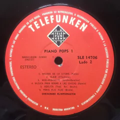 Vinilo Chrischans Klimperkasten Piano Pops 1 Lp Argentina - tienda online