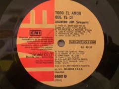 Vinilo Argentino Luna Todo El Amor Que Te Di Lp Argentina 74 - tienda online