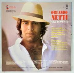 Vinilo Lp - Orlando Netti - Simplemente 1986 Argentina - comprar online
