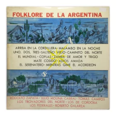 Vinilo Varios Folklore De Argentina Lp Compilado Argentina