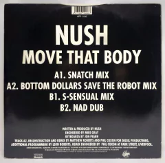 Vinilo Maxi - Nush - Move That Body 1995 Italia
