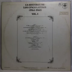 Vinilo Los Cinco Latinos - La Historia De Los Cinco Latinos en internet