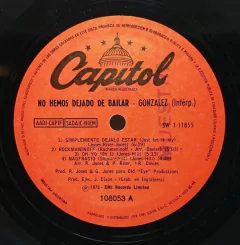 Vinilo Lp - Gonzalez - No Hemos Dejado De Bailar 1979 Arg - BAYIYO RECORDS