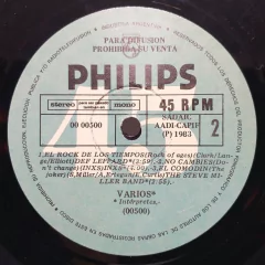 Vinilo Compilado Varios - Maxi-simple 45 Rpm 1985 Arg (500) - tienda online