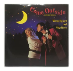 Vinilo Wendy Richard & Mike Berry Come Outside Maxi Uk 1986