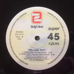 Vinilo William Pitt Funny Girl Maxi Español 1987 - BAYIYO RECORDS