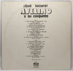 Vinilo Lp - Avelino Y Su Conjunto - ¡que Locura! 1983 Arg en internet