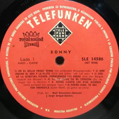 Vinilo Ronny Im Schonsten Wiesengrunde Lp - tienda online