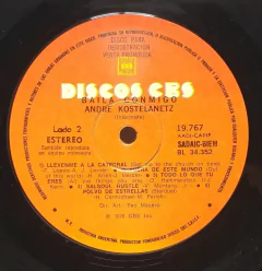 Imagen de Vinilo Lp - Andre Kostelanetz - Baila Conmigo 1976 Argentina