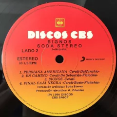 Vinilo Lp Soda Stereo Signos - Nuevo - tienda online