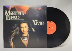 Vinilo Lp - Manuela Bravo - Vivir 1984 Argentina - BAYIYO RECORDS