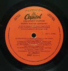 Vinilo Lp Sammy Hagar - Grandes Exitos 1982 Argentina - tienda online