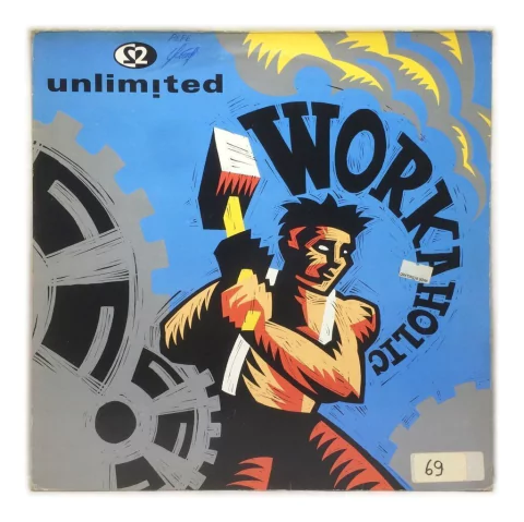 Vinilo 2 Unlimited Workaholic Maxi Uk 1992