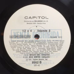 Vinilo 12x4 - Volumen 6 Lp Impecable Promo 1981 Varios - tienda online