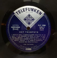 Imagen de Vinilo The Tattoos Hot Trumpets Lp Argentina 1971