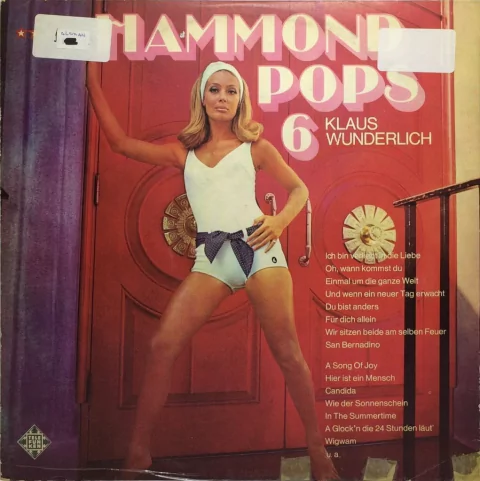 Vinilo Klaus Wunderlich Hammond Pops 6 Lp 1970 - comprar online