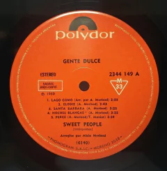 Vinilo Lp - Sweet People - Gente Dulce 1980 Argentina - BAYIYO RECORDS